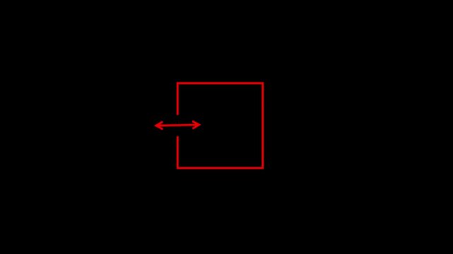 left two direction arrow icon animated video