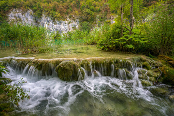 Fototapeta premium Nationalpark Plitvitzer Seen - Kroatien