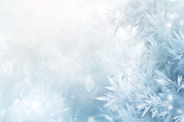 Soft blue Christmas background - for your greetings or text
