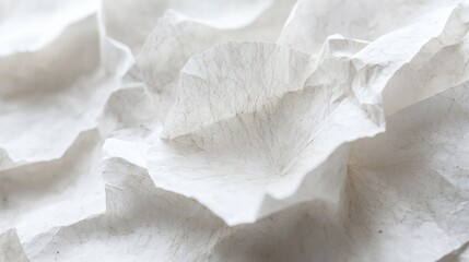 Abstract Texture of Crumpled Paper
