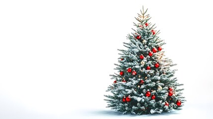 Fototapeta premium Festive Christmas tree