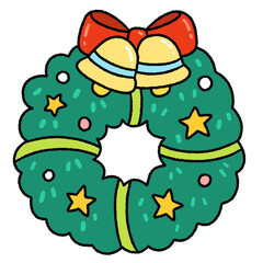 Merry Christmas design elements