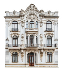 Fototapeta premium PNG Elegant historic building in city center