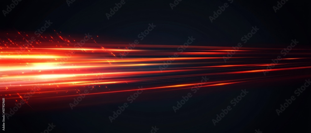 Poster an impressive abstract background showcasing bright red speed lines set against a dark backdrop, mak