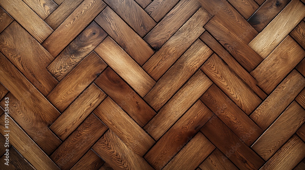 Poster wooden floor with a checkered pattern. the checkered pattern is made up of many small squares, and t