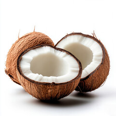 Coconut Drink Isolated