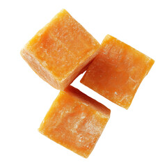 cubes isolated on white