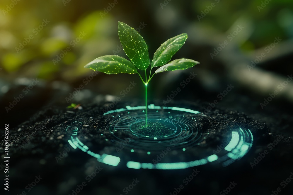 Poster explore how advanced precision agriculture techniques using ai enhance seed and plant monitoring, tr