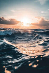 Obraz premium sunset over the sea