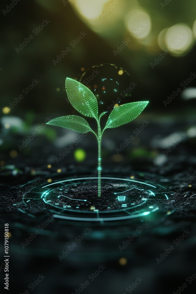 Poster explore how ai and advanced technology are revolutionizing seed and plant monitoring in agriculture,
