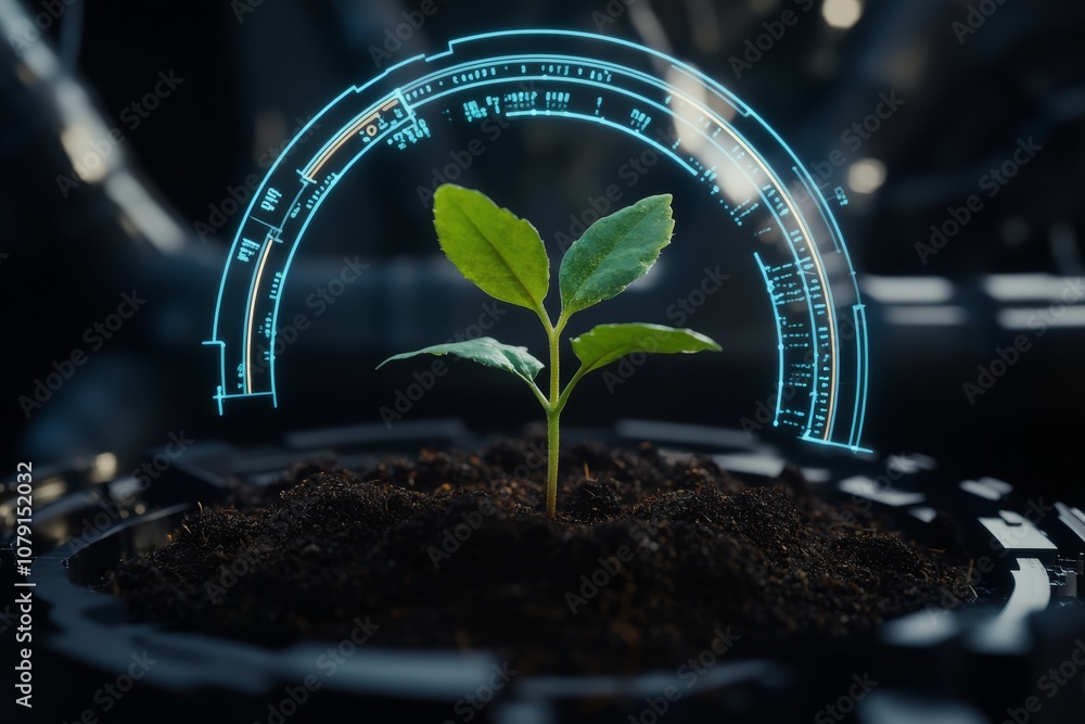 Poster explore how artificial intelligence and advanced technologies enhance precision agriculture by optim