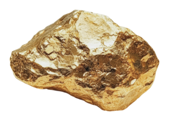 PNG Gold nugget discovered in river on sunny day