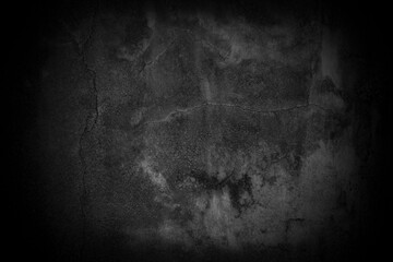 Obraz premium Old wall texture smeared engine oil cement dark black gray background abstract grey color design are light with white gradient background.