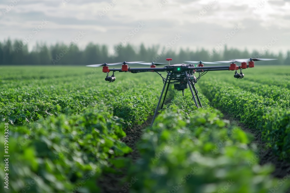 Poster discover the innovative and cuttingedge applications of drones within the field of agriculture, spec