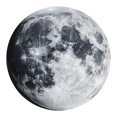 PNG Bright full moon illuminating the night sky
