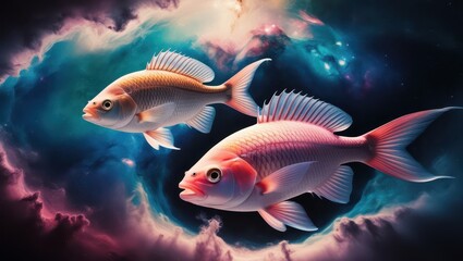 Fototapeta premium fish color