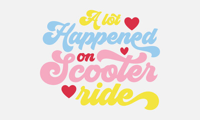 Retro Scooter EPS Design, And Single Design