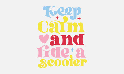 Retro Scooter EPS Design, And Single Design