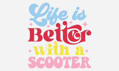 Retro Scooter EPS Design, And Single Design