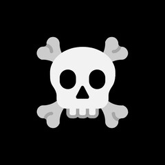 Skull and Crossbones Emoji
