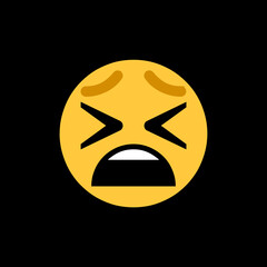 Tired Face Emoji
