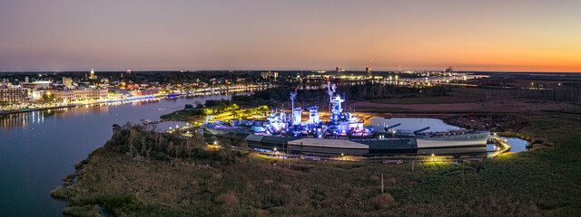 Battleship North Carolina Veterans Day Celebration