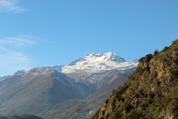 Fototapeta premium Snowy Mountains