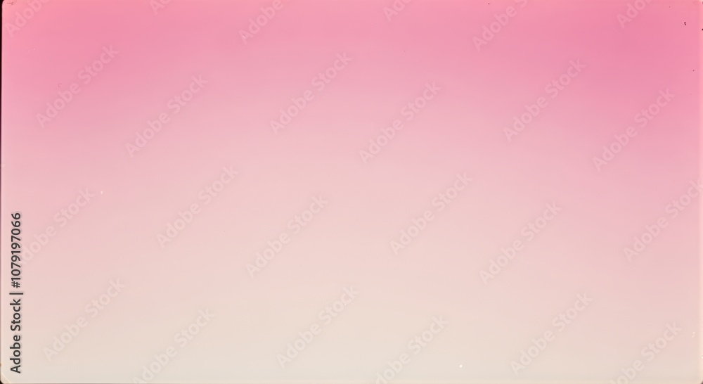 Poster calming pink gradient with soft transition from dark to light shades