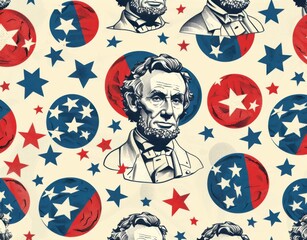 Presidents Day pattern
