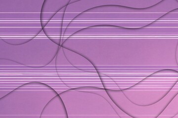 Elegant Purple Abstract Background with Wavy and Linear Light Patterns - Modern Aesthetic Design