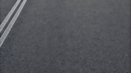 Fototapeta premium New asphalt patch in the road