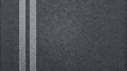 Fototapeta premium New asphalt patch in the road