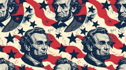 Presidents Day pattern