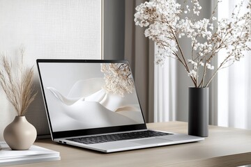 Showcase Your Designs with a Customizable Laptop Screen Mockup