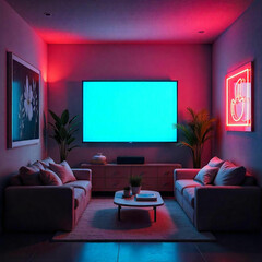 3d render of a room