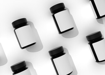 Pharmaceutical Bottle Mockup