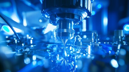 Mastering Precision: Dedicated Technician Calibrating Instruments in American Manufacturing Setting