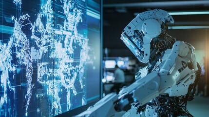 Advancing American Manufacturing: Engineers Testing Automated Systems in Robotics Lab