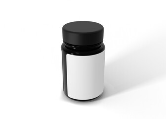 Pill Bottle Mockup