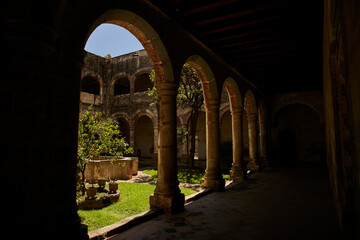 Convento de San Miguel Arcángel en Huejotzingo, Puebla, México. 