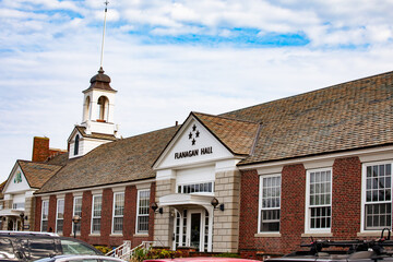 Massachusetts Maritime Academy Flanagan Hall  during the Fall 2024 