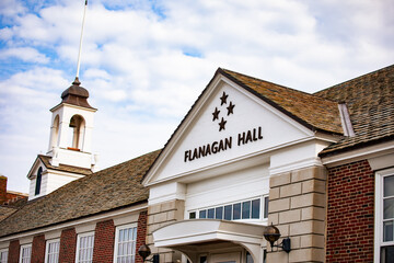 Massachusetts Maritime Academy Flanagan Hall  during the Fall 2024 