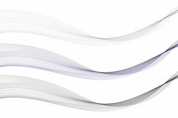 Set of colored waves. Abstract vector background. Eps 10