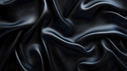 Fototapeta premium Abstract Black Leather Texture Background