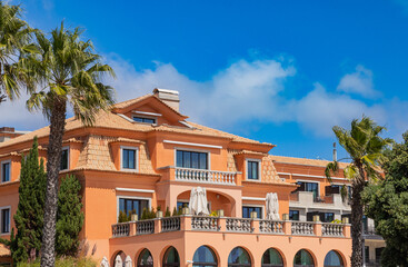 Luxury villa in the tropics near the sea