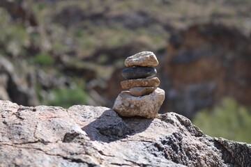 Mountains and Rocks in the Arizona Desert