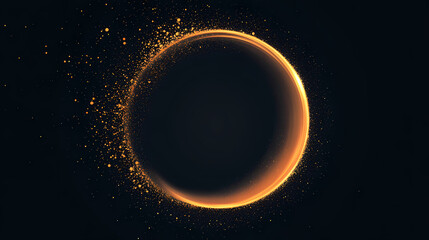 Abstract organic circle. Organic. Illustration