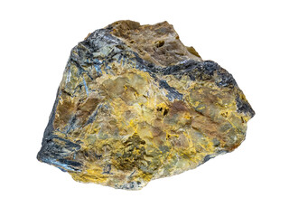 Stibnite, also called antimonite is a sulfide mineral