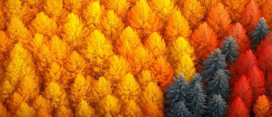 A group of trees that are in the middle of a forest