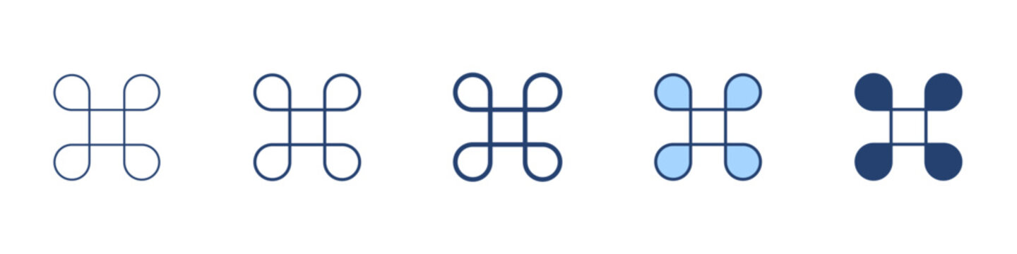 Command icon Symbol set collection